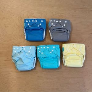 Charlie Banana - New Reusable Diapers - 5-Pack